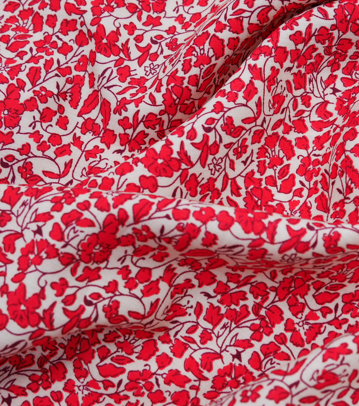 Printed Rayon $12.00p/m - Naya Red