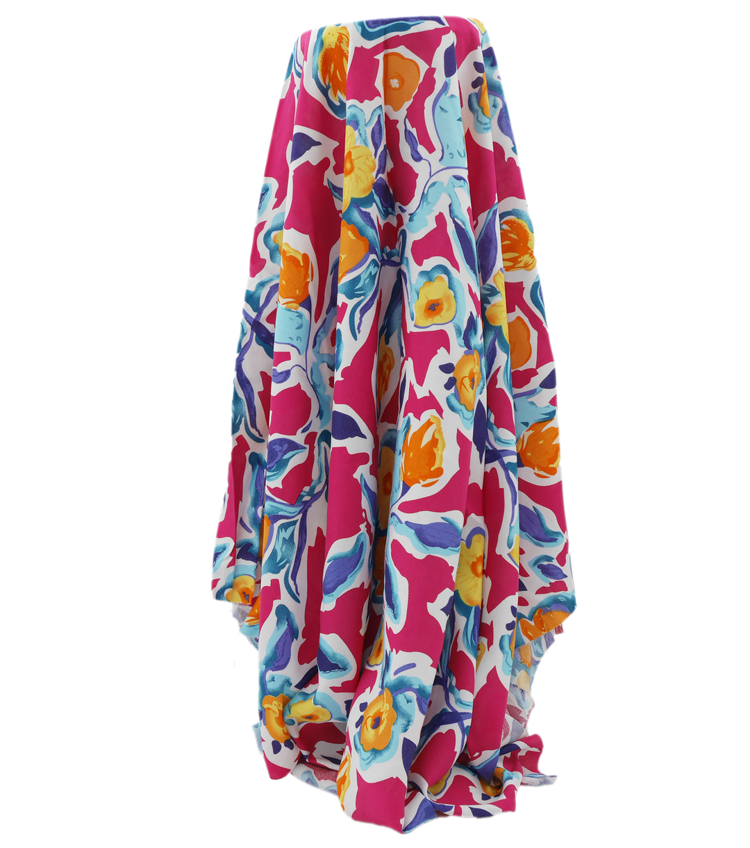 Printed Rayon $12.00p/m - Margot Pink