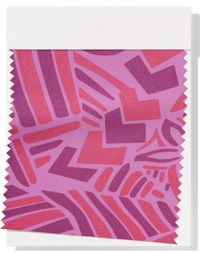 STRETCH POLYESTER PACIFIC PRINT $12.00P/M - The Fabric Shop