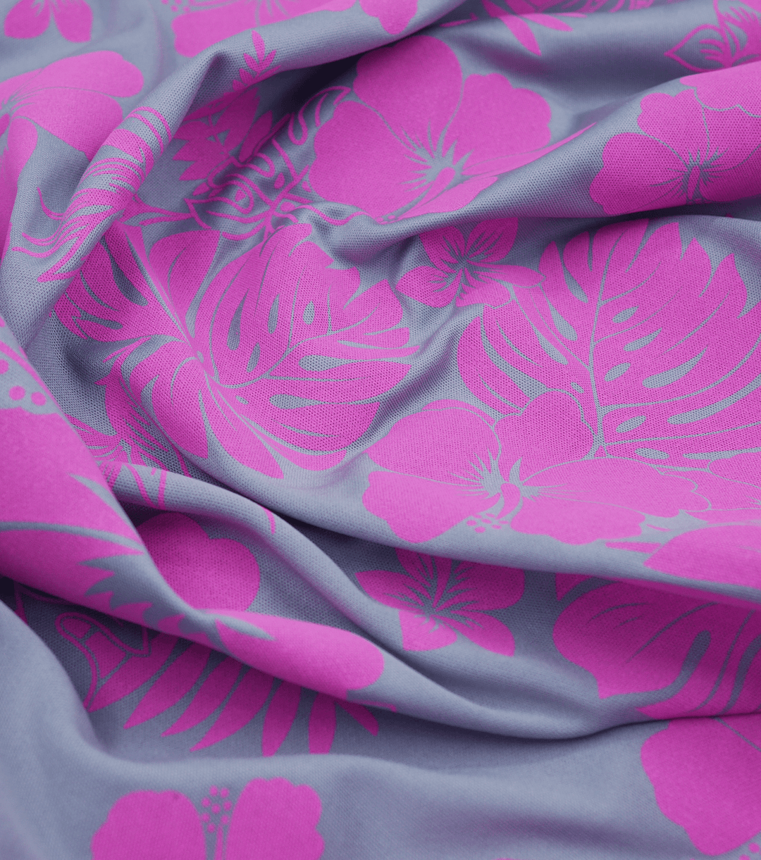STRETCH POLYESTER PACIFIC PRINT $12.00P/M - The Fabric Shop