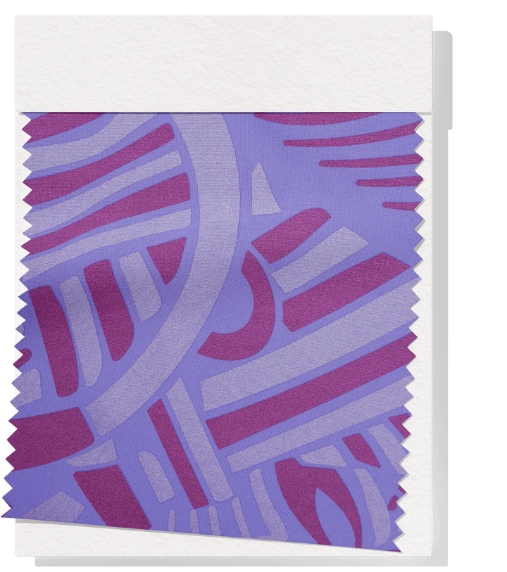 STRETCH POLYESTER PACIFIC PRINT $12.00P/M - The Fabric Shop