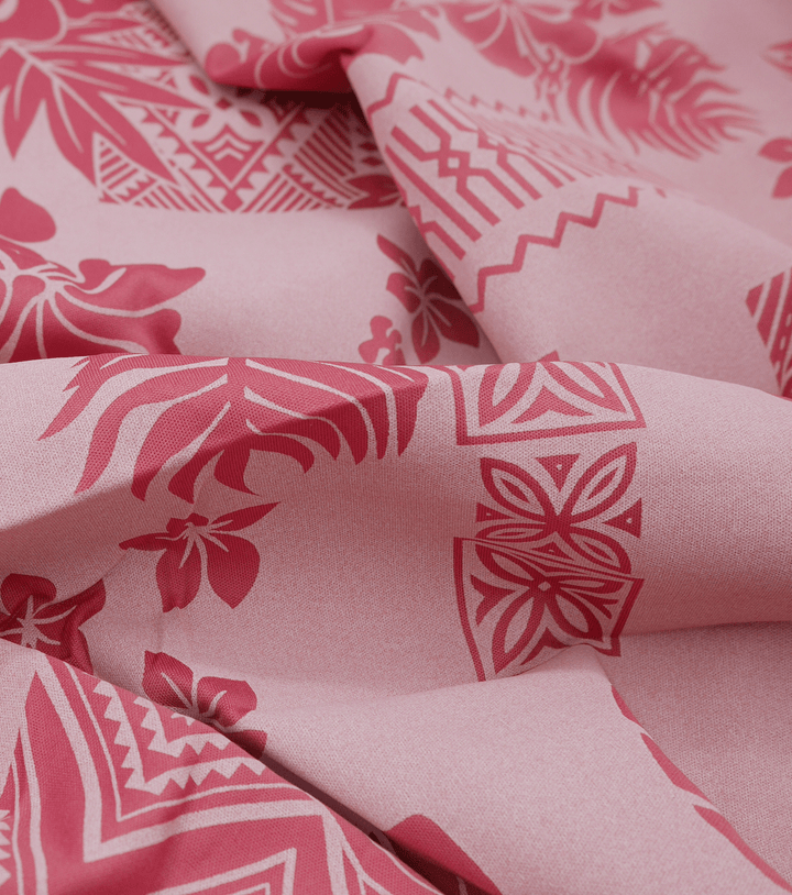 STRETCH POLYESTER PACIFIC PRINT $12.00P/M - The Fabric Shop