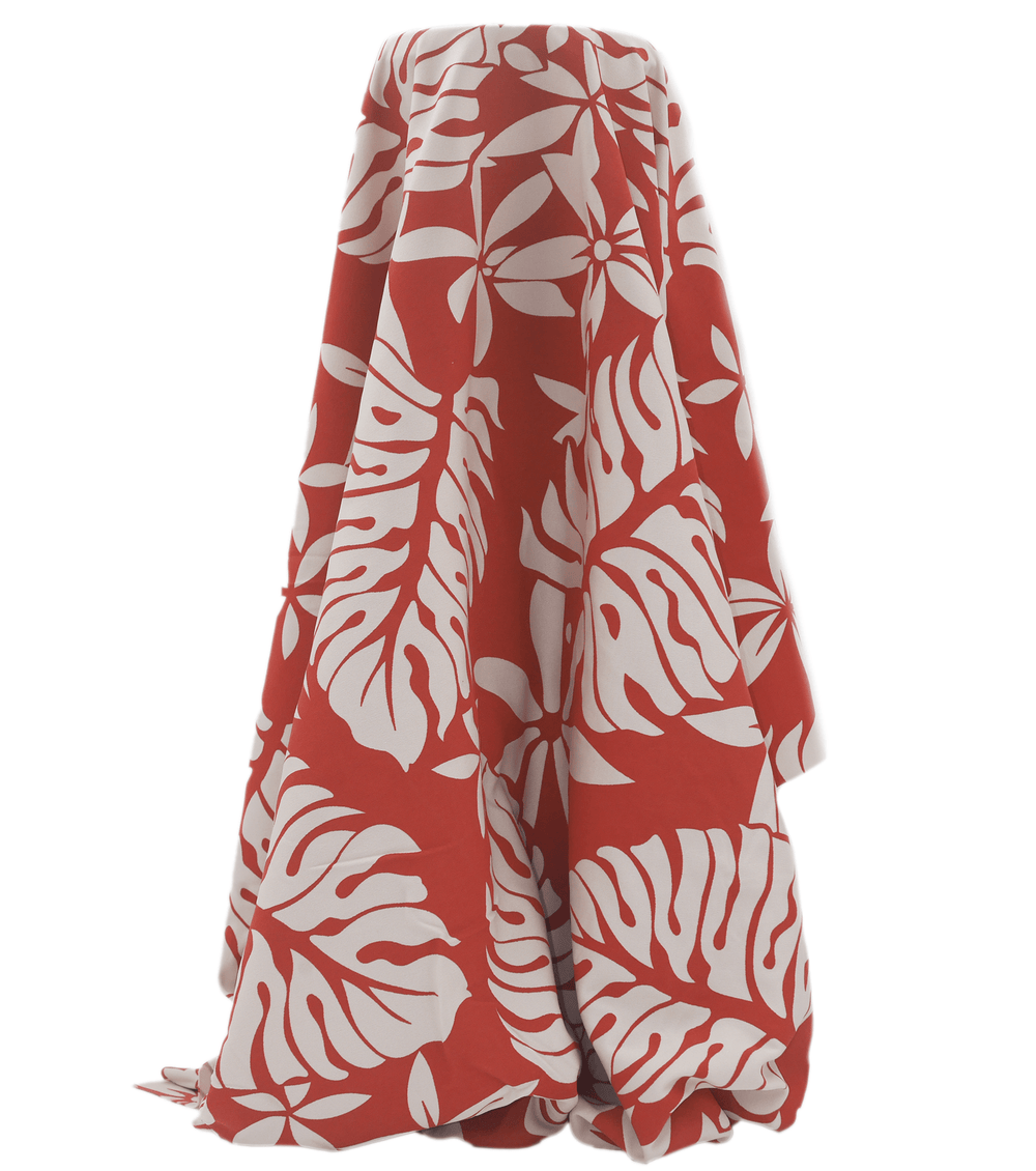 STRETCH POLYESTER PACIFIC PRINT $12.00P/M - The Fabric Shop