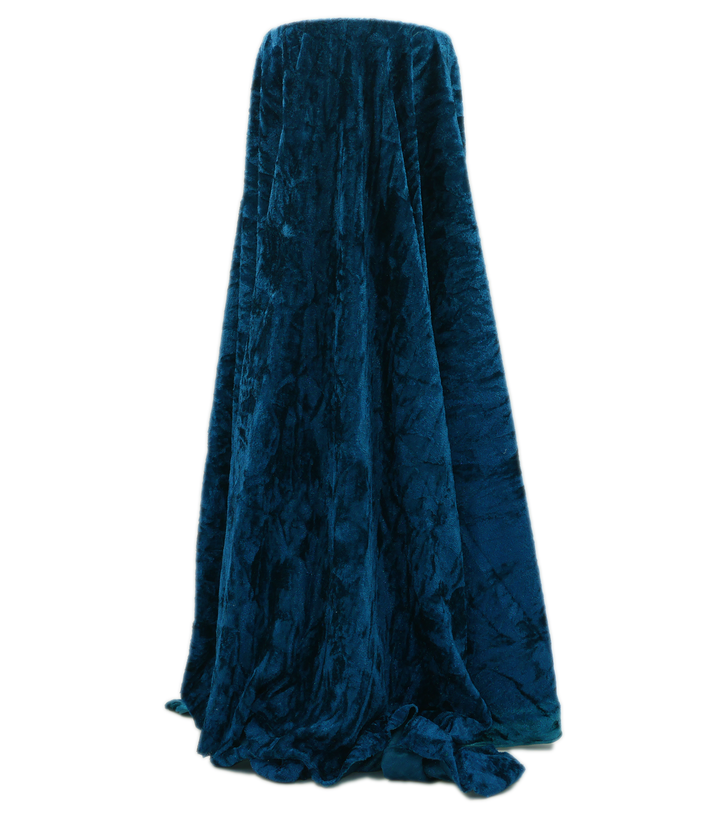CRUSHED VELVET $8.00P/M - Deep Teal