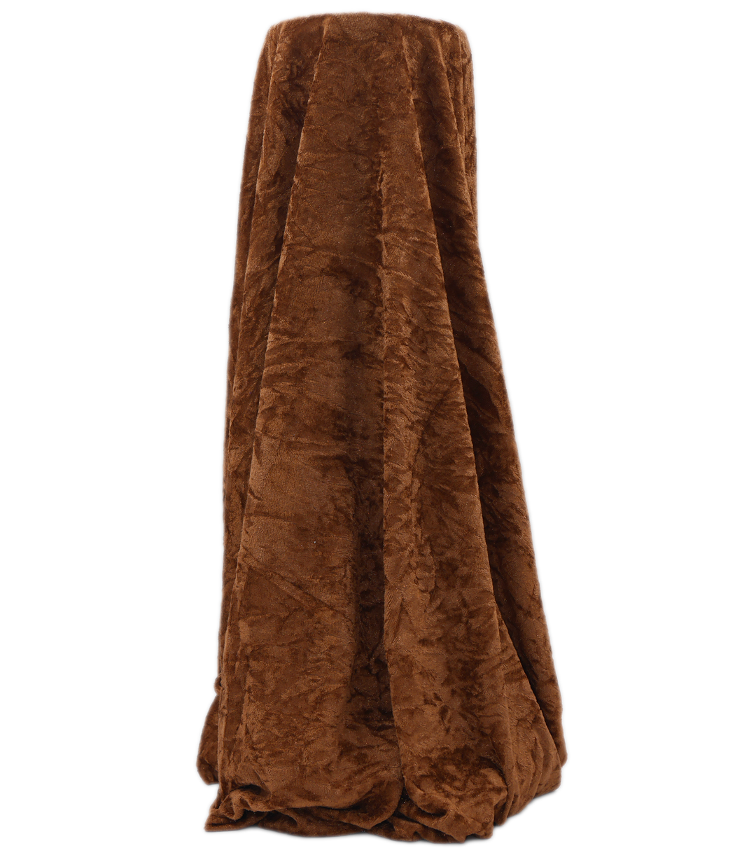 CRUSHED VELVET $8.00P/M - Rust