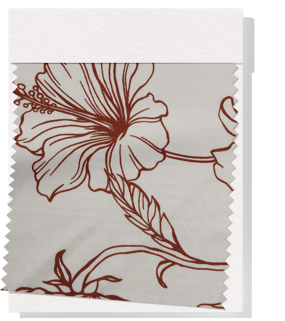 VISCOSE PRINT $16.00P/M - Clay Petal - The Fabric Shop