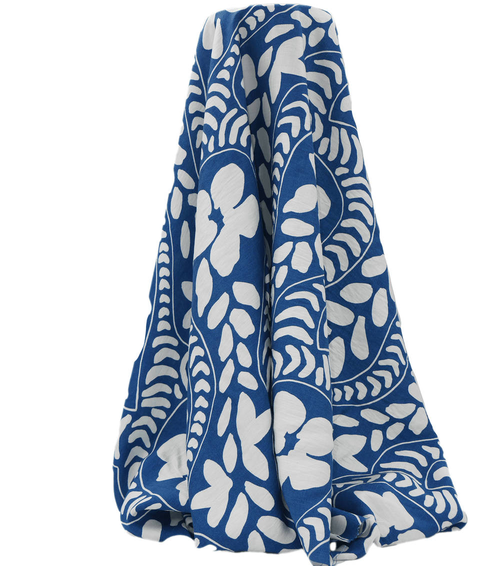 VISCOSE PRINT $16.00P/M - Ocean Current - The Fabric Shop