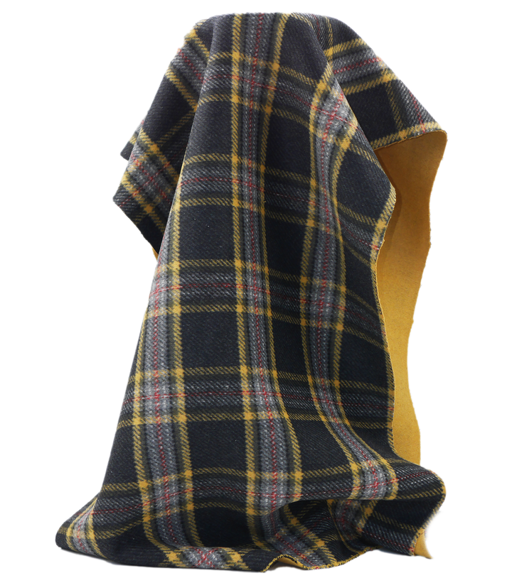 DOUBLE FACED CHECK WOOL $24.00P/M - Ochre Trail