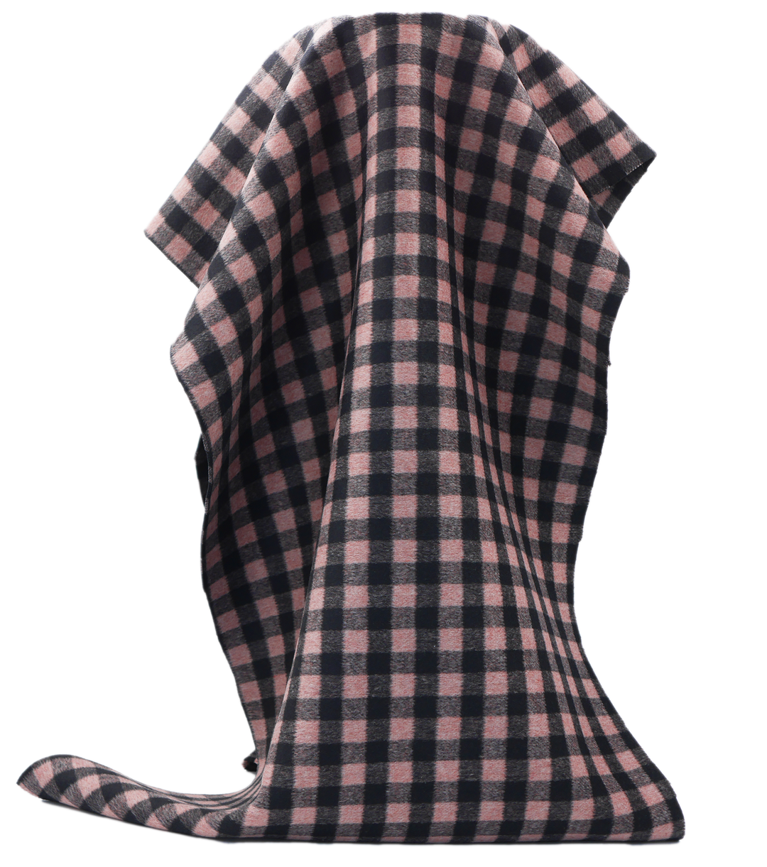 DOUBLE FACED CHECK WOOL $24.00P/M - Blush Buffalo