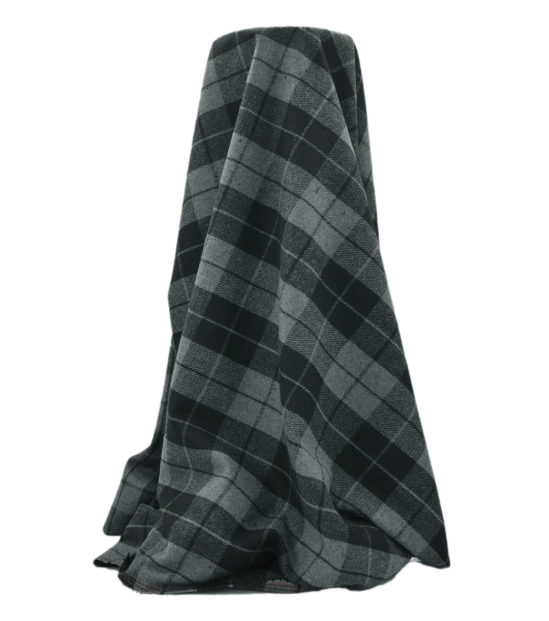 CHECKED WOOL $18.00P/M - Ash Storm Check