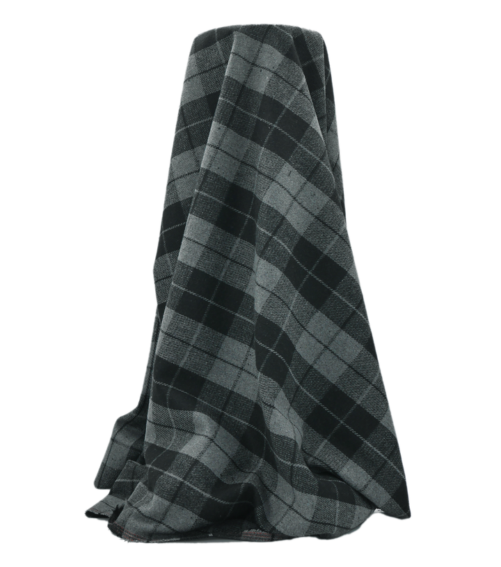 CHECKED WOOL $18.00P/M - Ash Storm Check