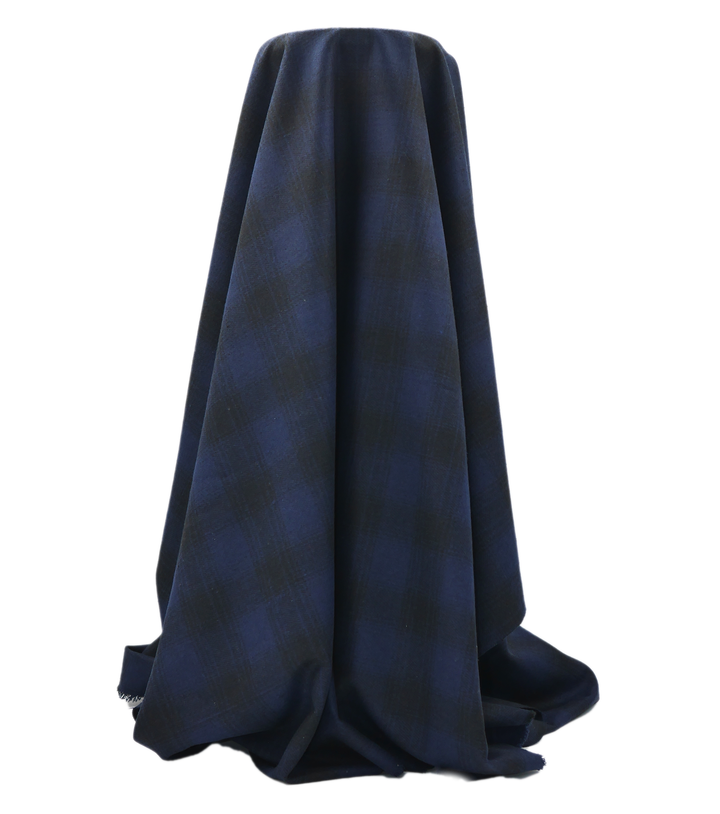 CHECKED WOOL $18.00P/M - Midnight Fade Check