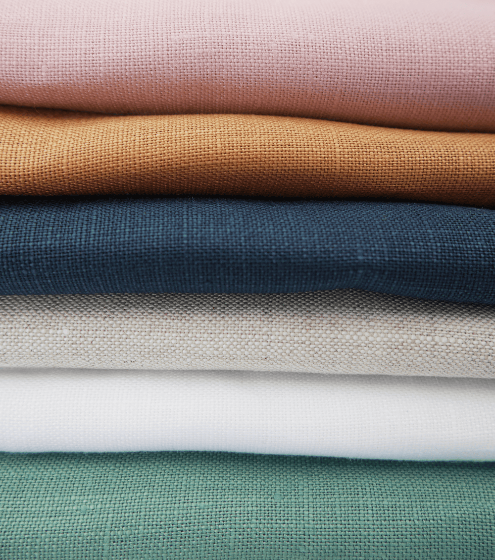 100% Linen $28.00 p/m - White - The Fabric Shop
