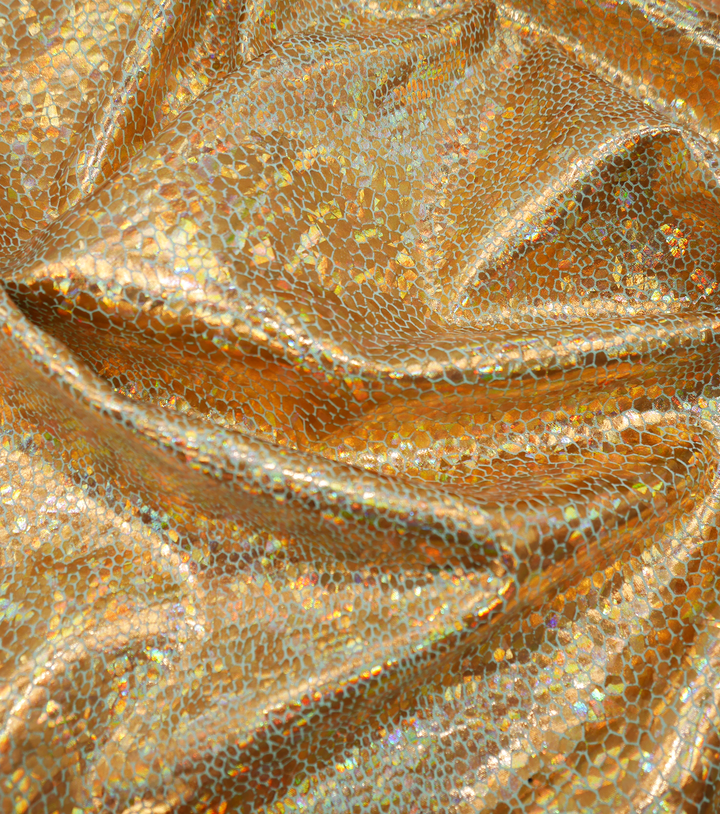 Holographic 4 Way Stretch Fabric $25.00p/m - Christina