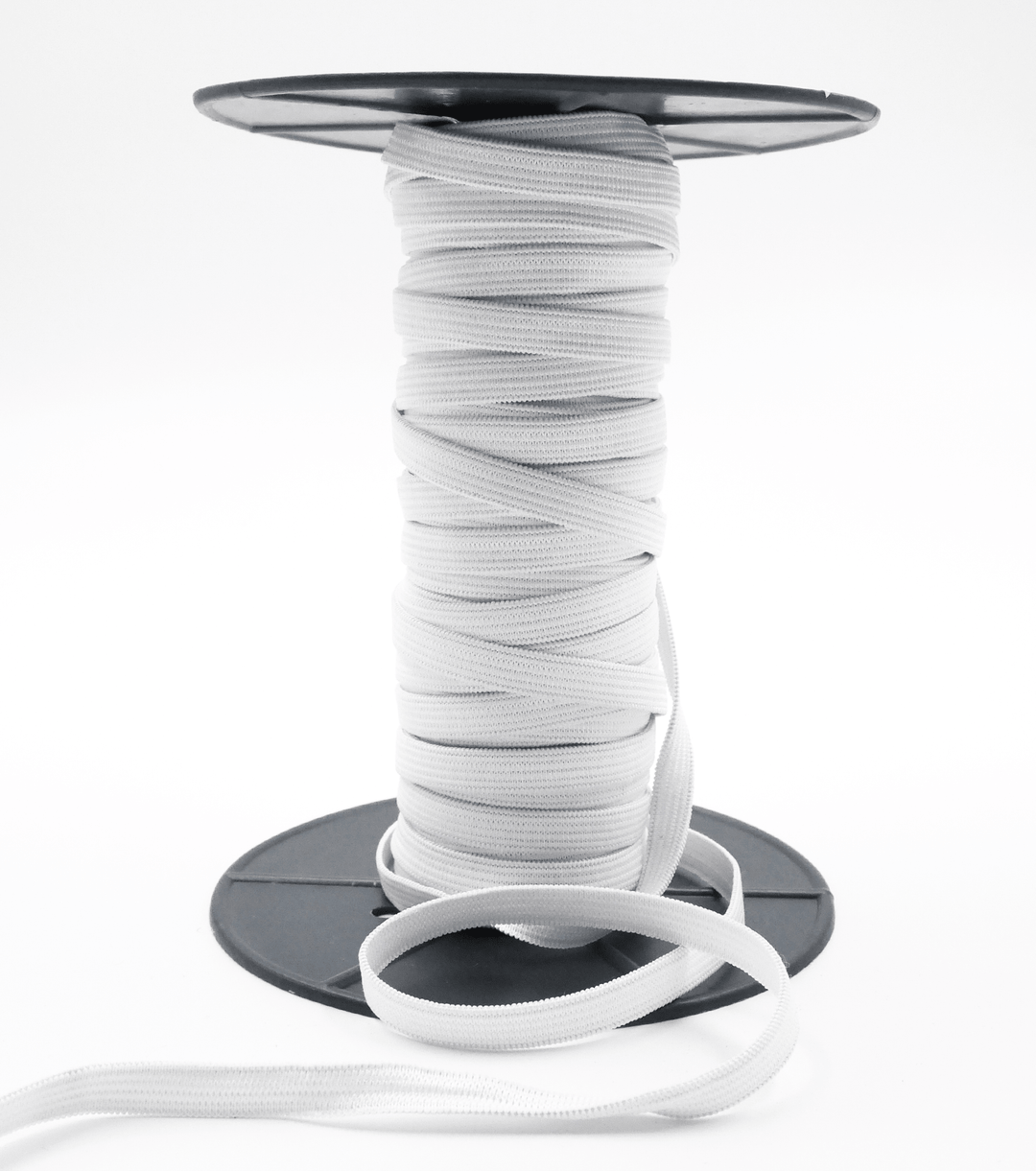 8mm White Elastic (x5 metres) - The Fabric Shop