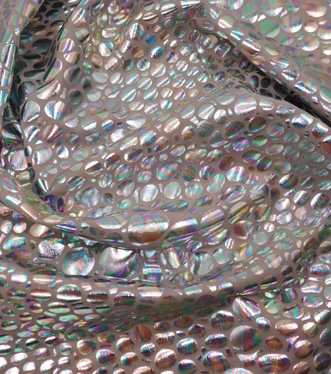 Holographic 4 Way Stretch Fabric $25.00p/m - Patti