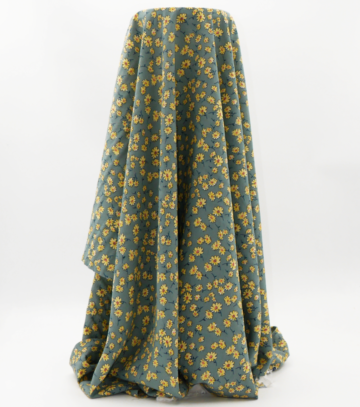 Printed Nylon/Rayon $10.00p/m - Evelyn Green