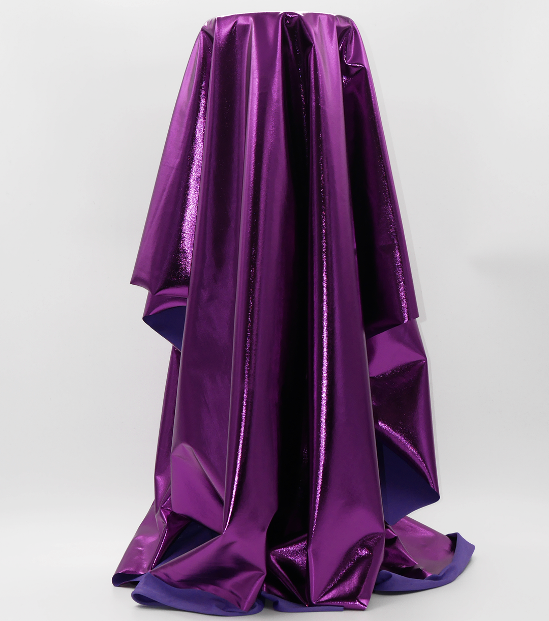 Metallic Liquid Lycra $18.00p/m - Magenta