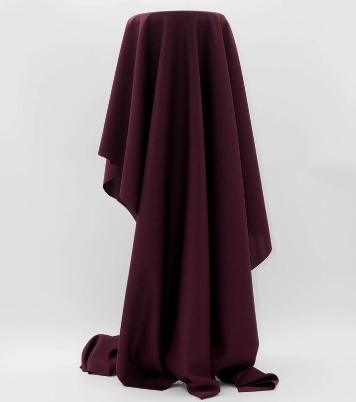 Polyester Knit $9.00p/m -Wine