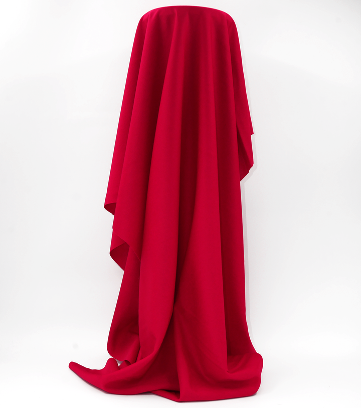 Polyester Knit $9.00p/m - Red