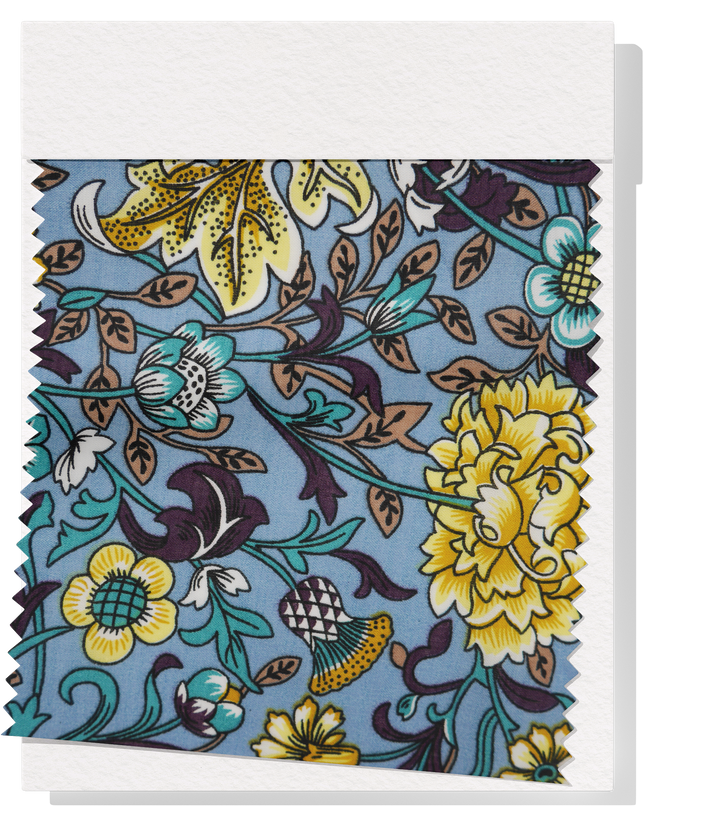 Printed Slub Cotton $12.00 p/m - Design #7