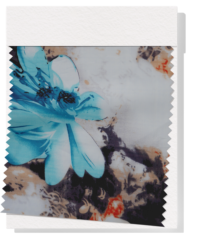 Printed Slub Cotton $12.00 p/m - Design #35