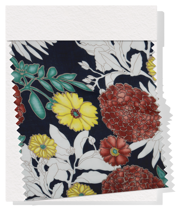 Printed Slub Cotton $12.00 p/m - Design #18