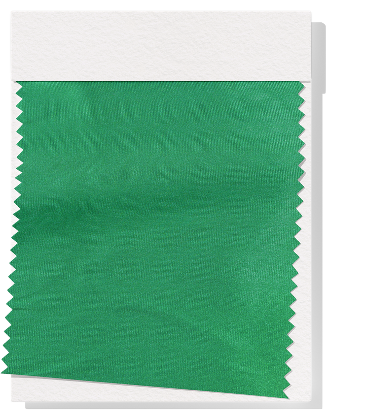 Stretch Satin $12.00p/m - Emerald Green