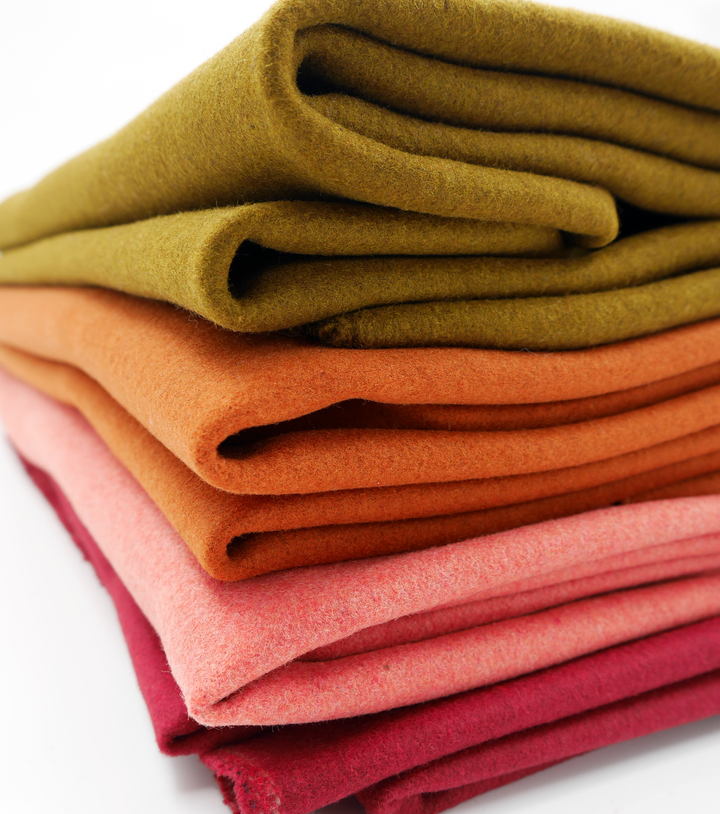 Wool Coating $18.00p/m - Salmon (W7)