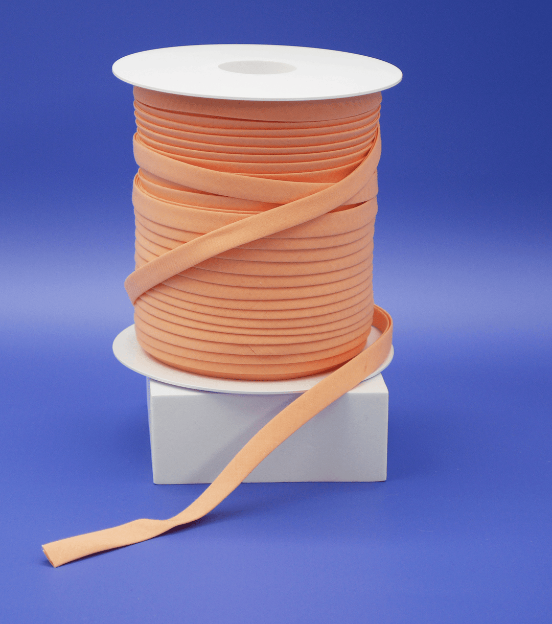 Bias Binding $1.20p/m 10mm - Apricot - The Fabric Shop