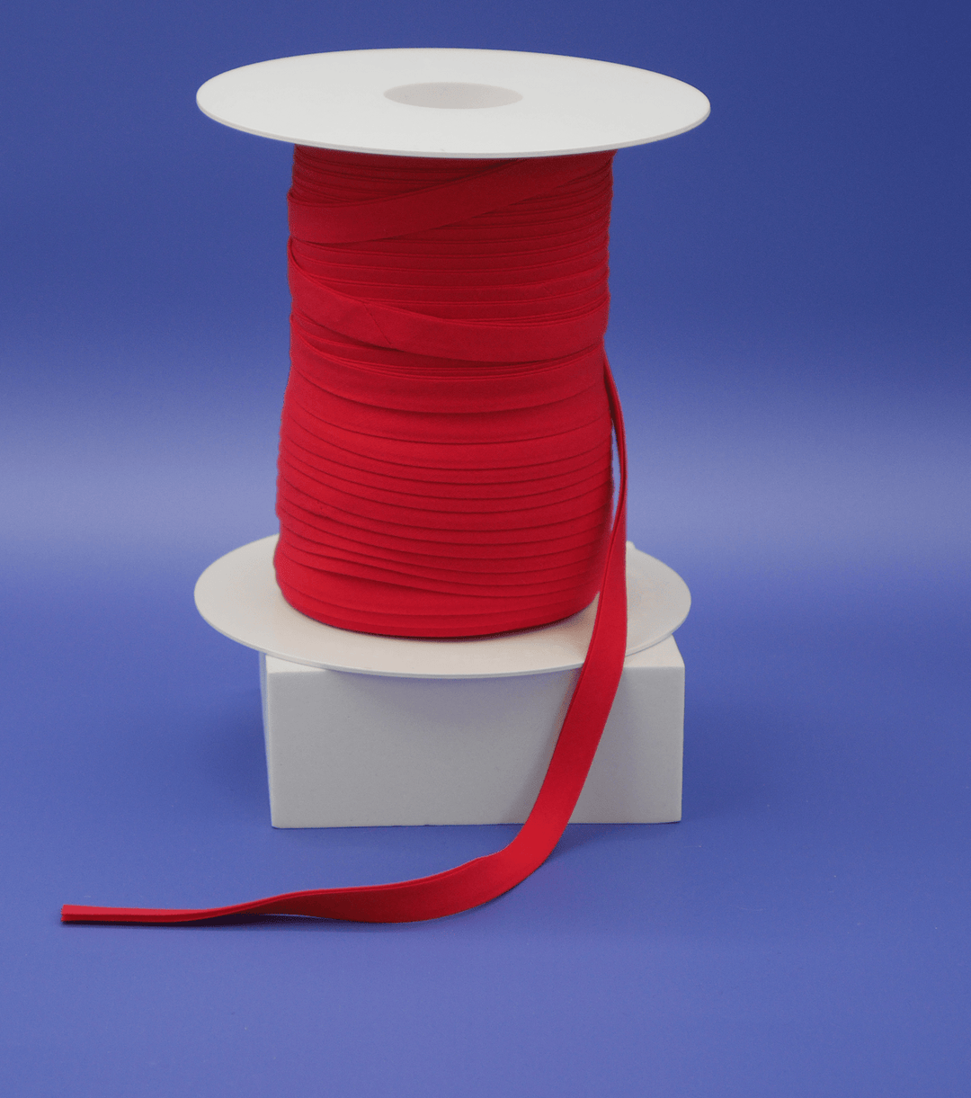 Bias Binding $1.20p/m 10mm - Red - The Fabric Shop