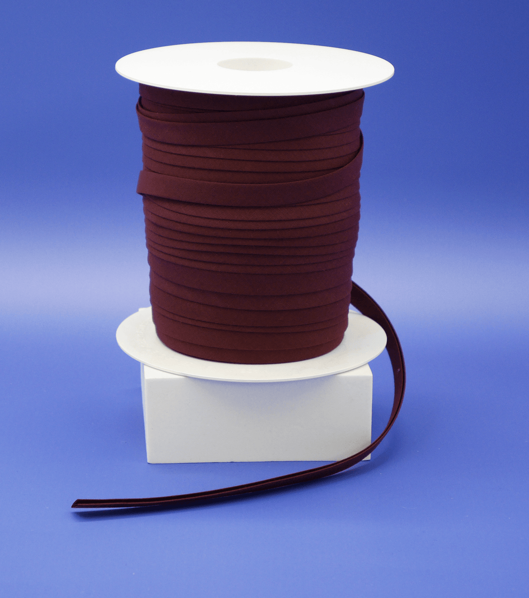 Bias Binding $1.20p/m 10mm - Wine - The Fabric Shop