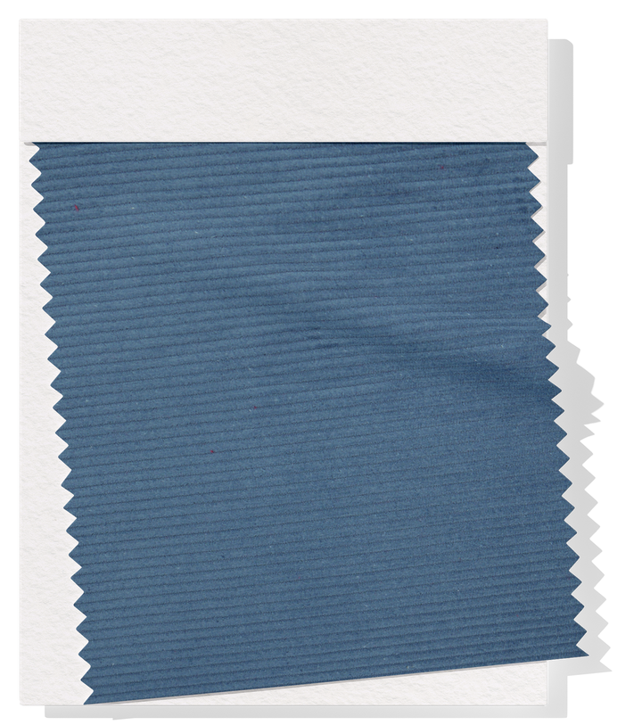 Corduroy $18.00p/m - Blue