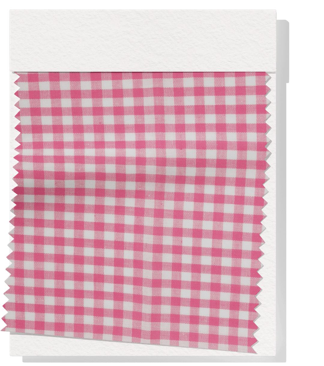 Cotton Gingham Print $14.00p/m - Pink & White (Small) - The Fabric Shop