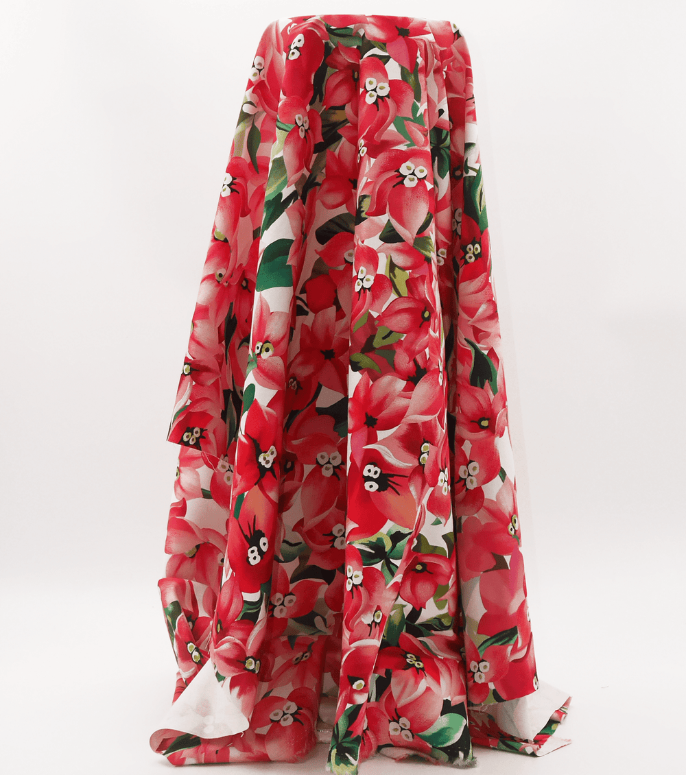 Cotton Sateen $12.00p/m - Design  1 - The Fabric Shop