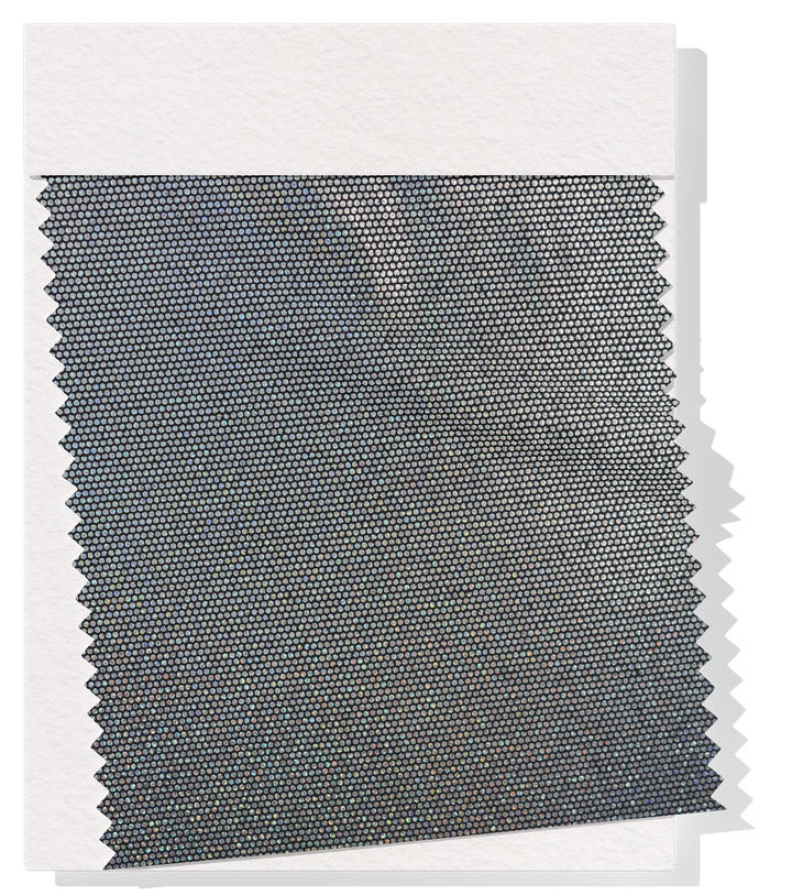 Holographic 4 Way Stretch Fabric $25.00p/m - Tina