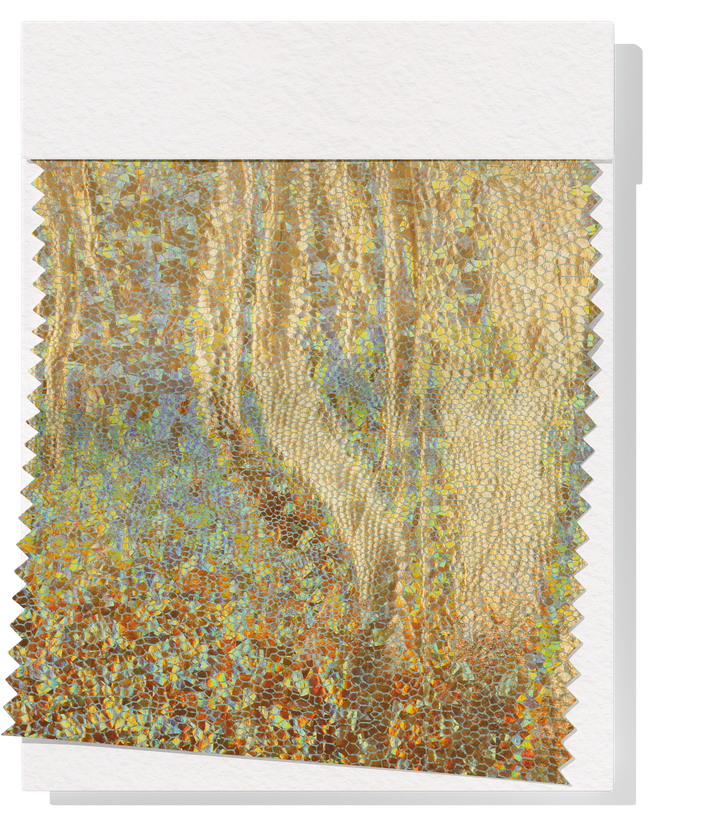 Holographic 4 Way Stretch Fabric $25.00p/m - Christina