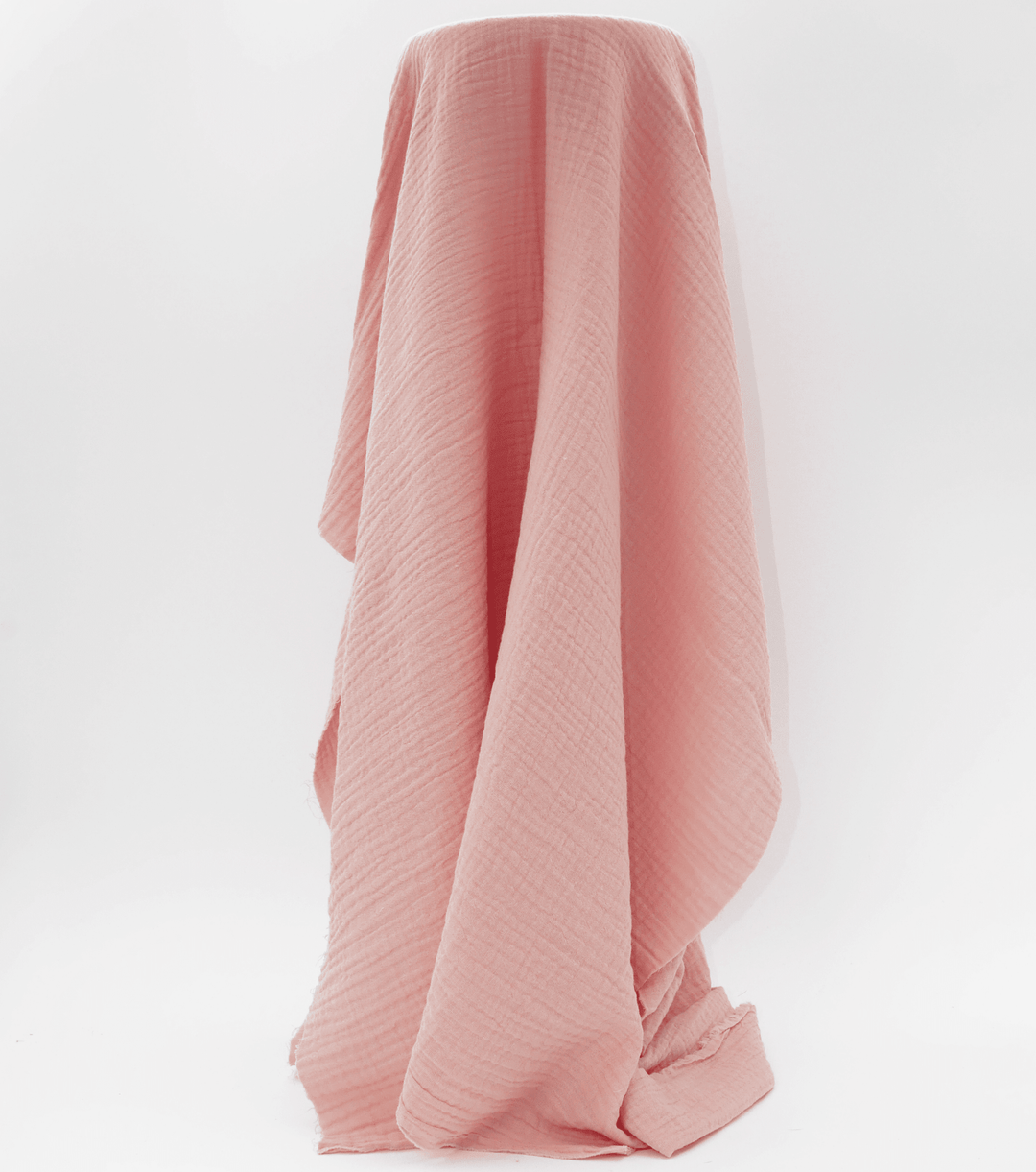 Double Muslin $14.00p/m - Pale Rosette - The Fabric Shop