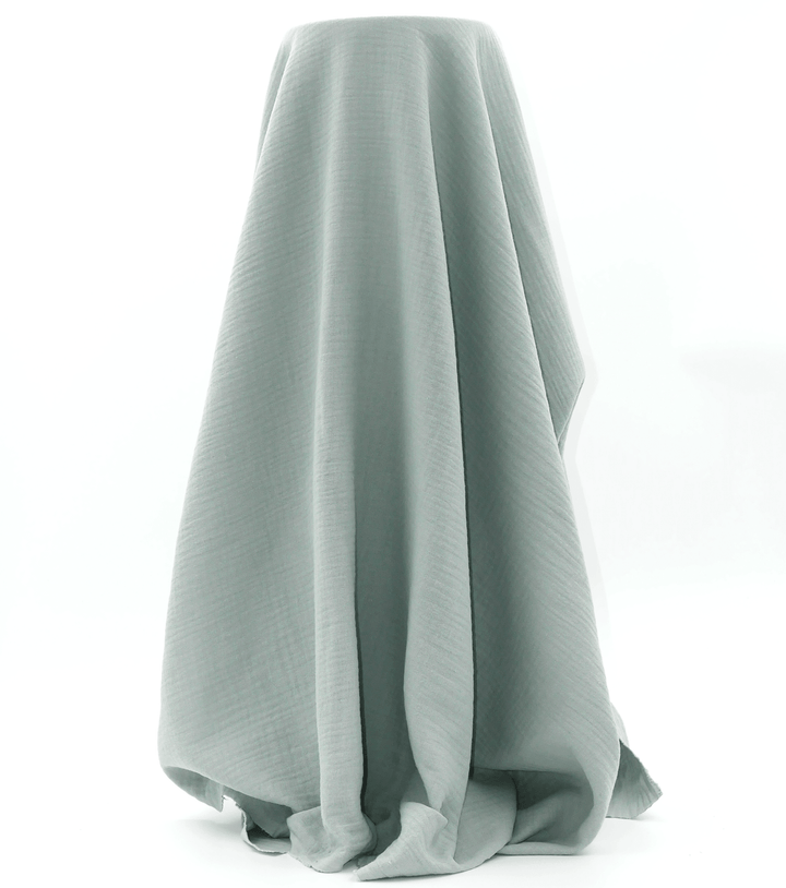 Double Muslin $14.00p/m - Sea Spray - The Fabric Shop