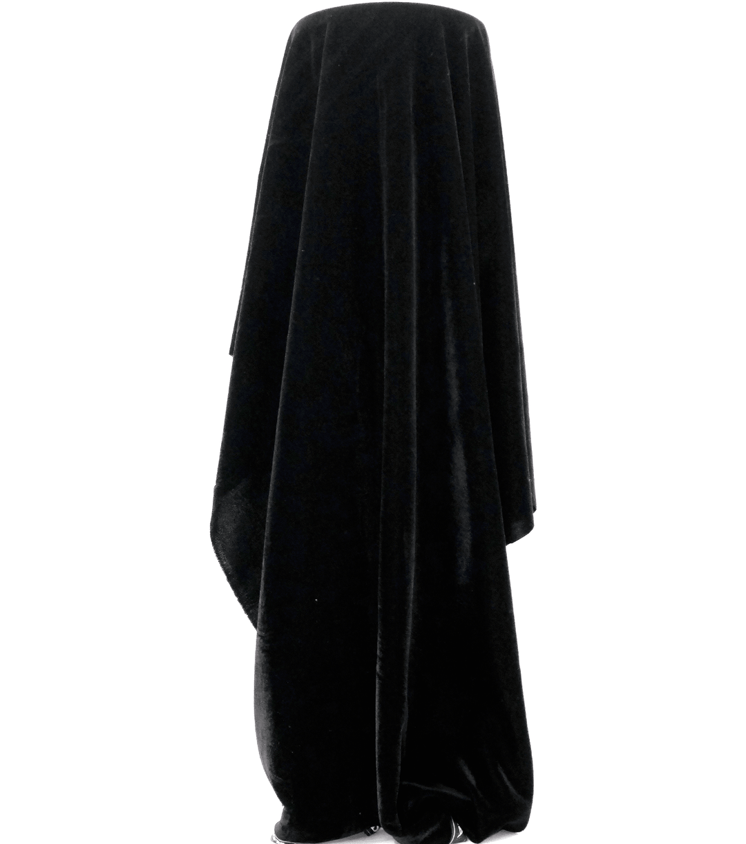 Double Velvet $18.00p/m - Black - The Fabric Shop