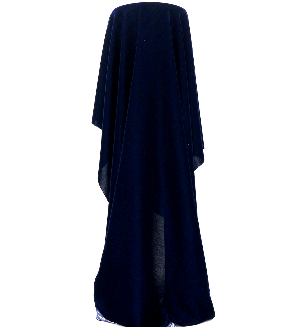 Double Velvet $18.00p/m - Navy Blue - The Fabric Shop