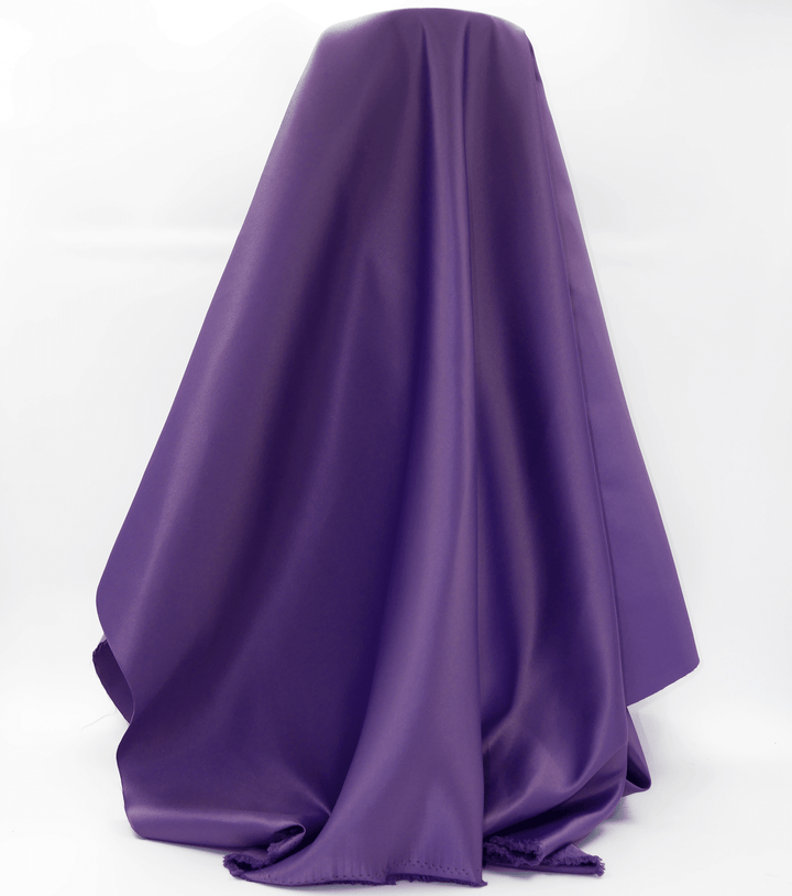 Duchess Satin $10.00p/m - Purple - The Fabric Shop