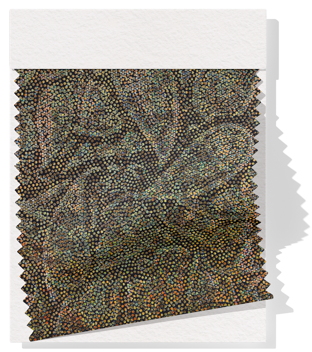 Holographic 4 Way Stretch Fabric $25.00p/m - Aretha - The Fabric Shop
