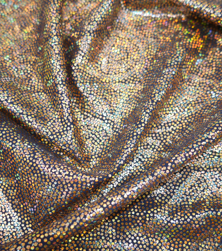 Holographic 4 Way Stretch Fabric $25.00p/m - Aretha - The Fabric Shop