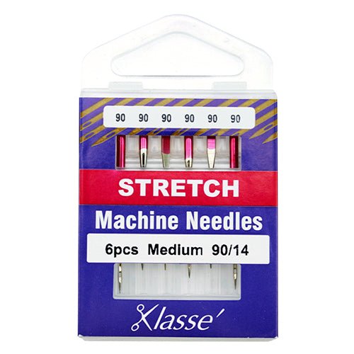 Klassé Stretch Needles Medium 90/14 - The Fabric Shop
