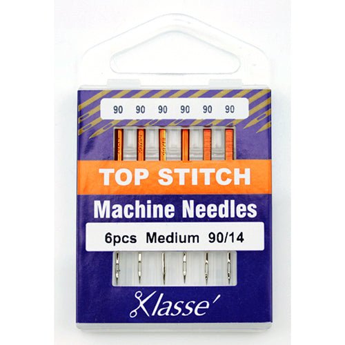 Klassé Topstitch Needles Medium 90/14 - The Fabric Shop