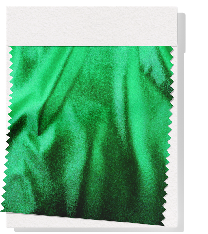 Metallic Liquid Lycra $18.00p/m -Green