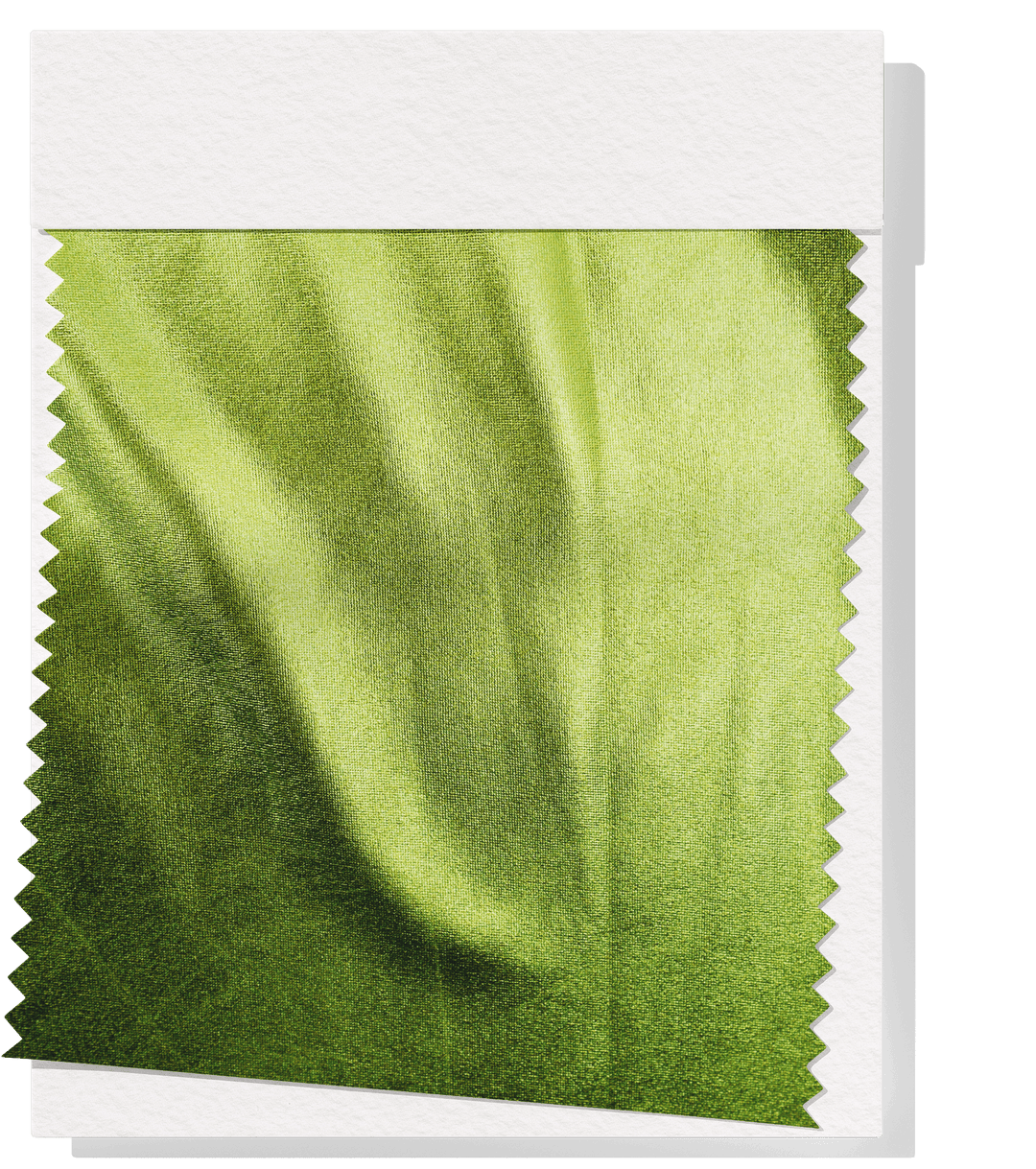 Metallic Liquid Lycra $18.00p/m - Lime - The Fabric Shop