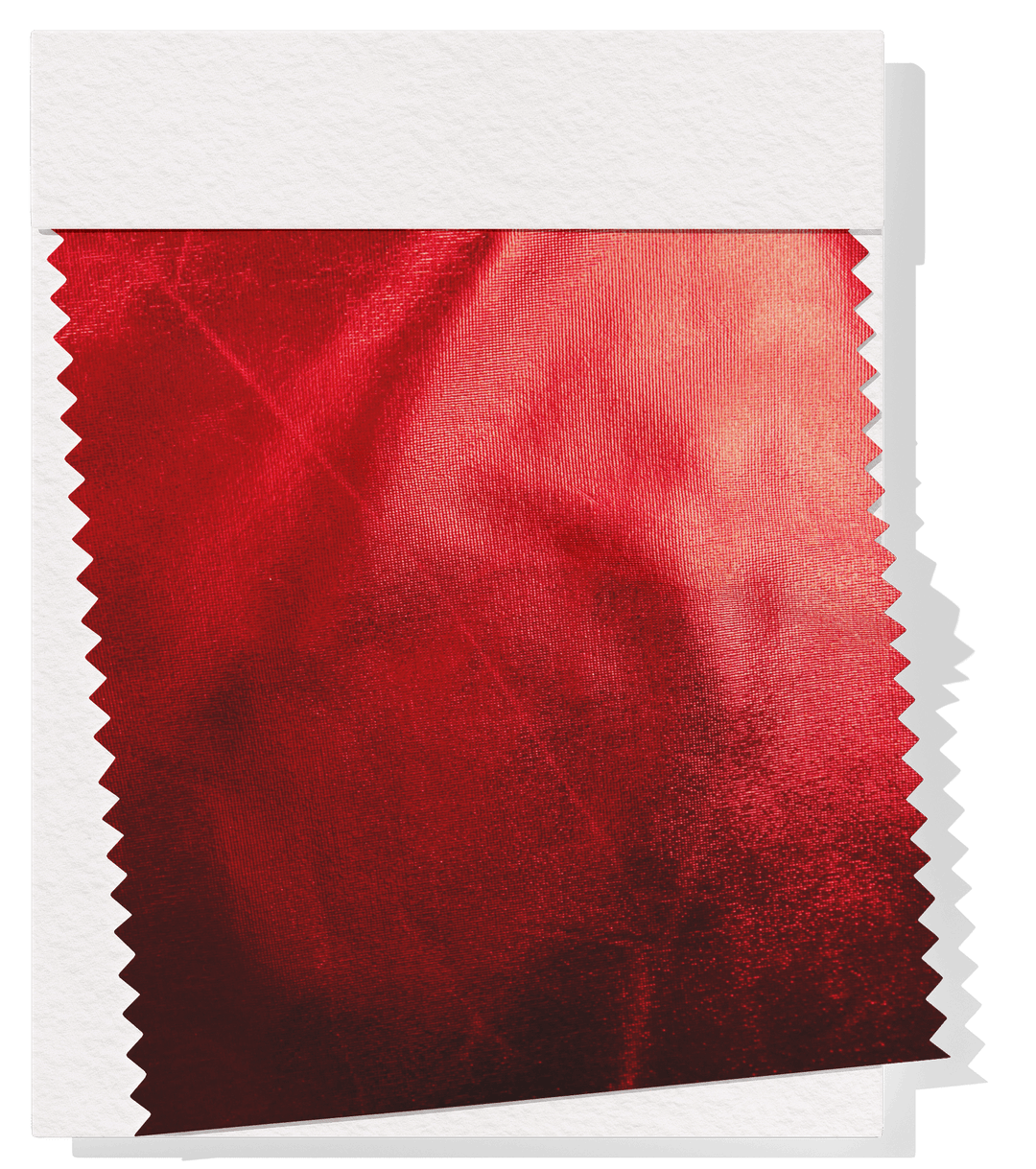 Metallic Liquid Lycra $18.00p/m - Red - The Fabric Shop
