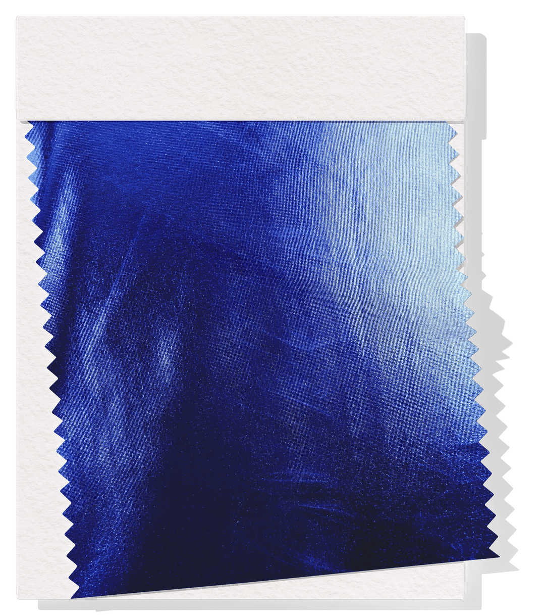 Metallic Liquid Lycra $18.00p/m - Royal - The Fabric Shop